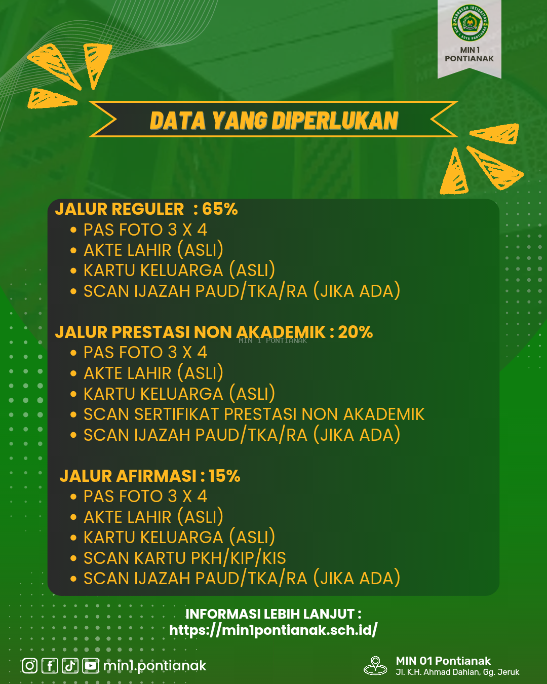 ALUR PENDAFTARAN PMBM 2026 MIN 1 PONTIANAK 