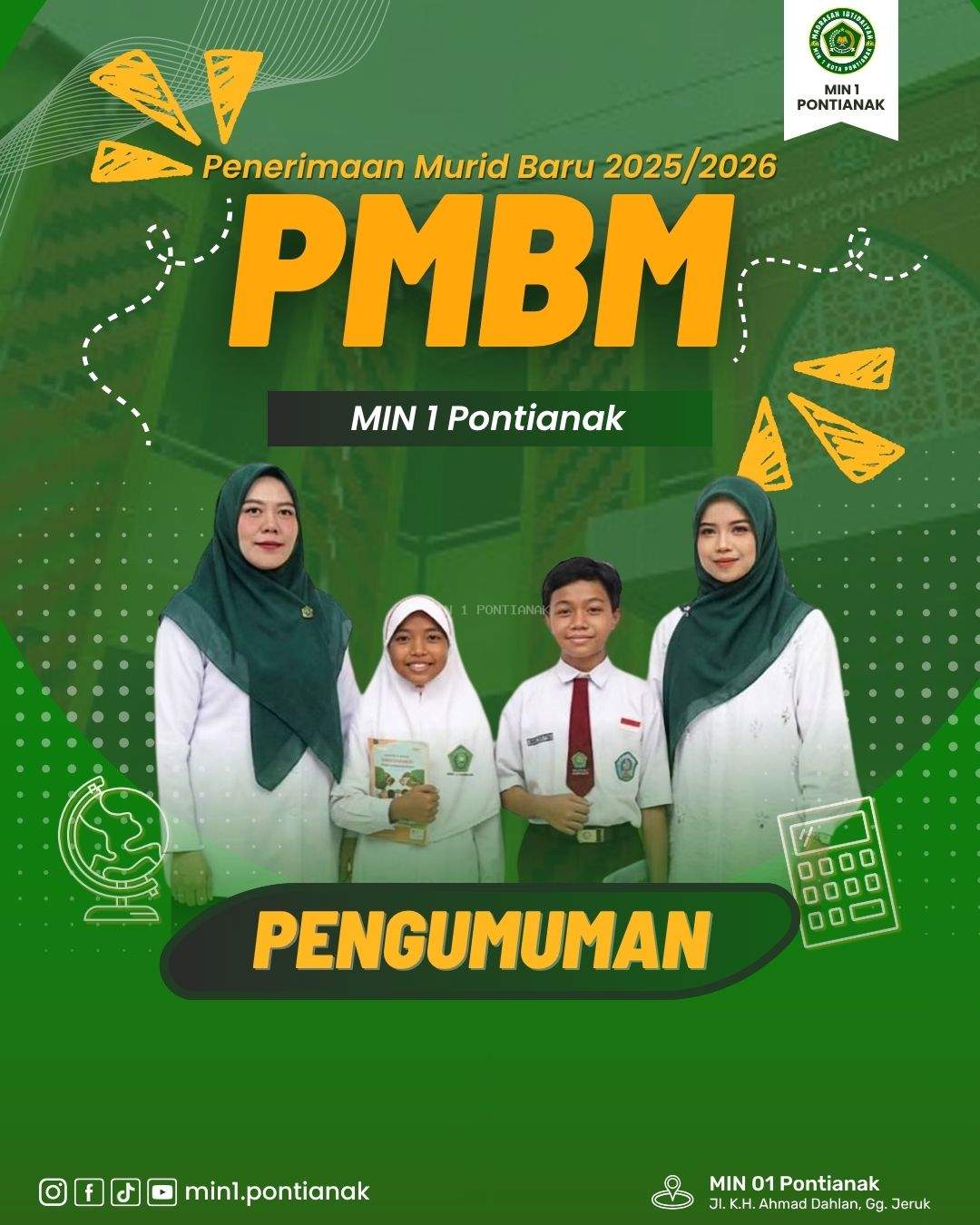 ALUR DAFTAR ULANG PENERIMAAN MURID BARU MADRASAH IBTIDAIYAH NEGERI 1 PONTIANAK